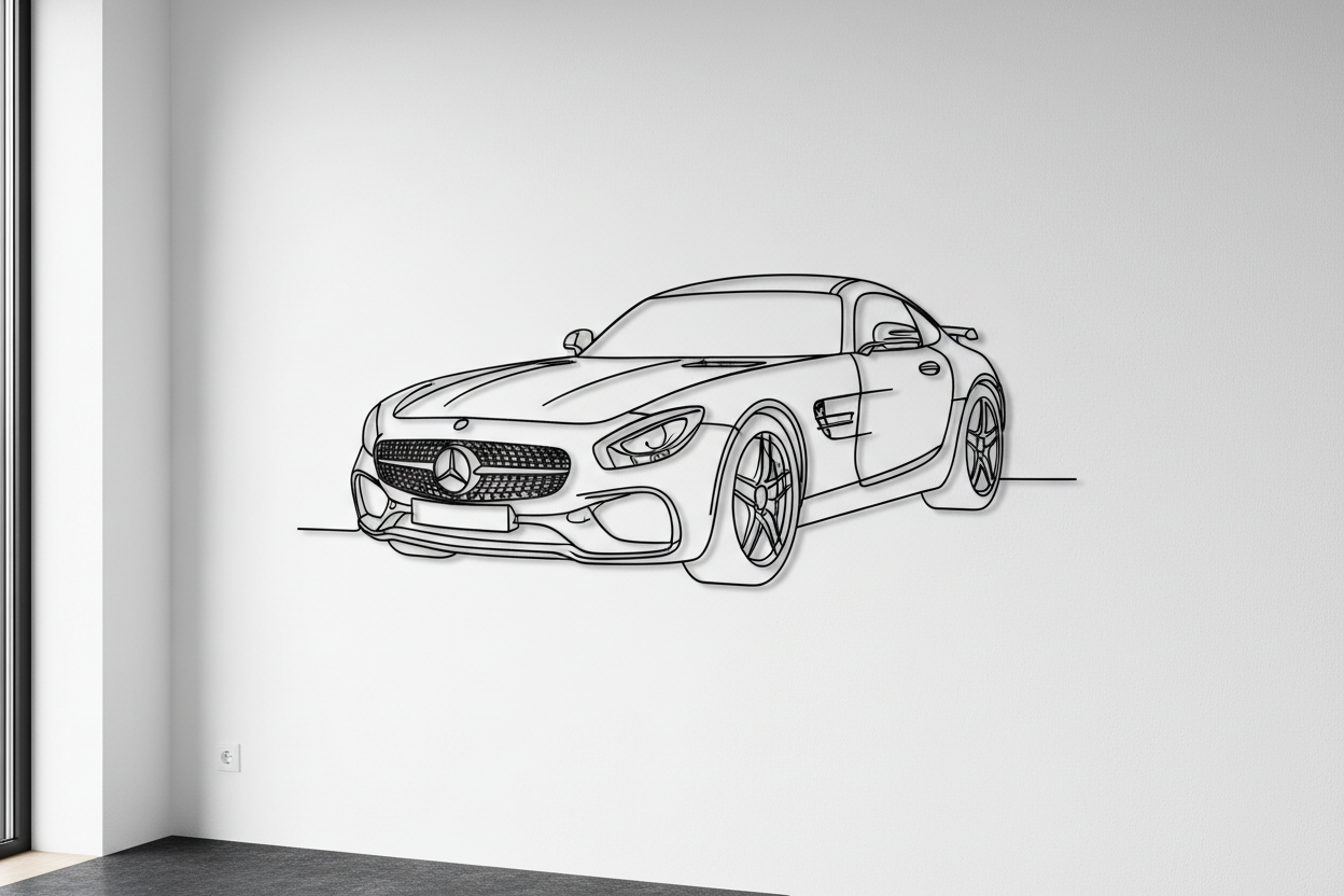 Mercedes-Benz AMG Wall Art